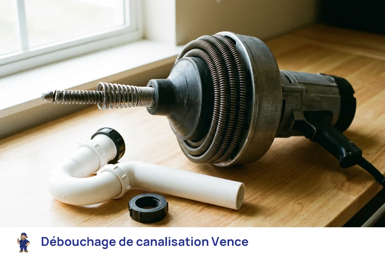 Débouchage de canalisation à Vence