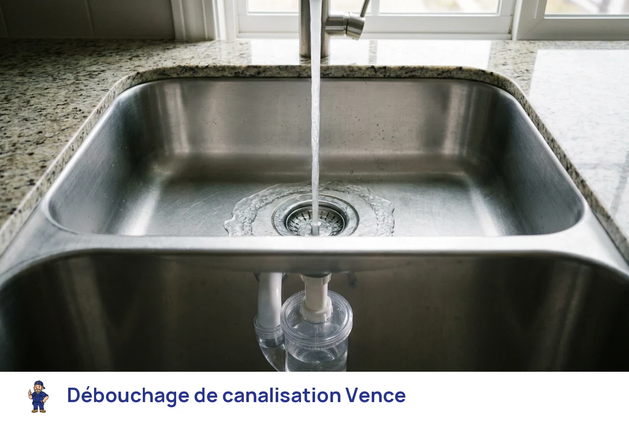 Débouchage de canalisation à Vence