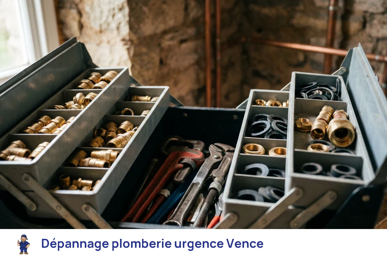 Dépannage plomberie urgence à Vence
