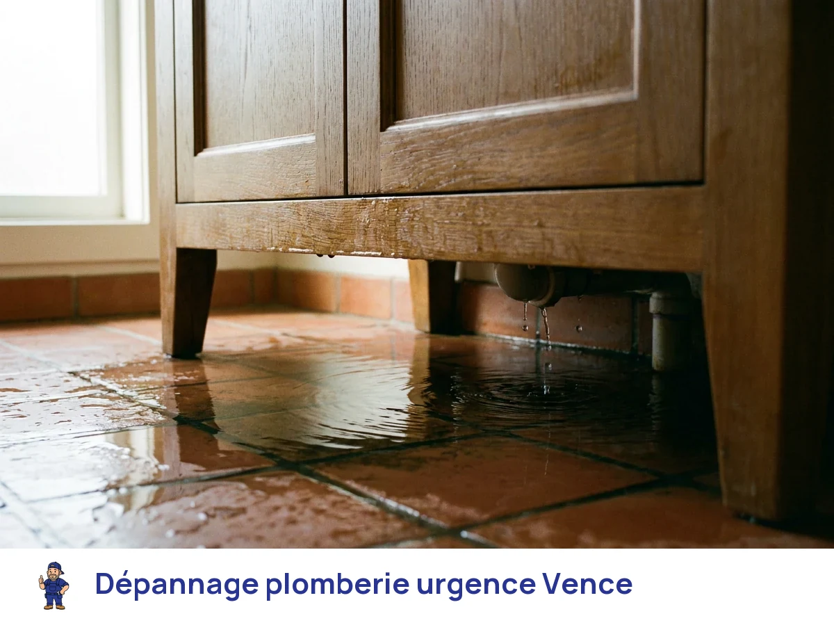 Dépannage plomberie urgence à Vence
