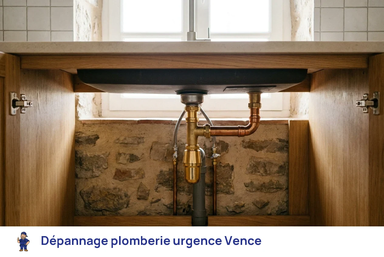 Dépannage plomberie urgence à Vence