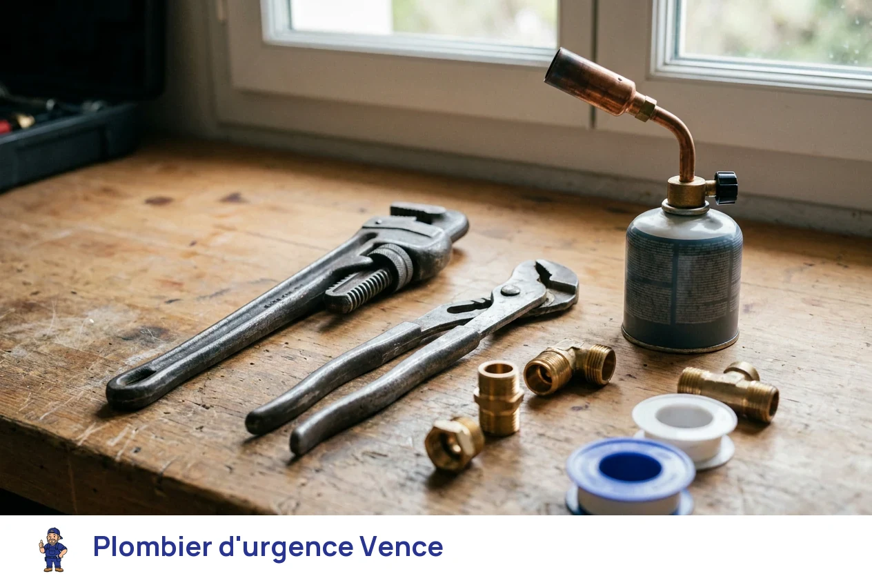 Plombier d'urgence à Vence