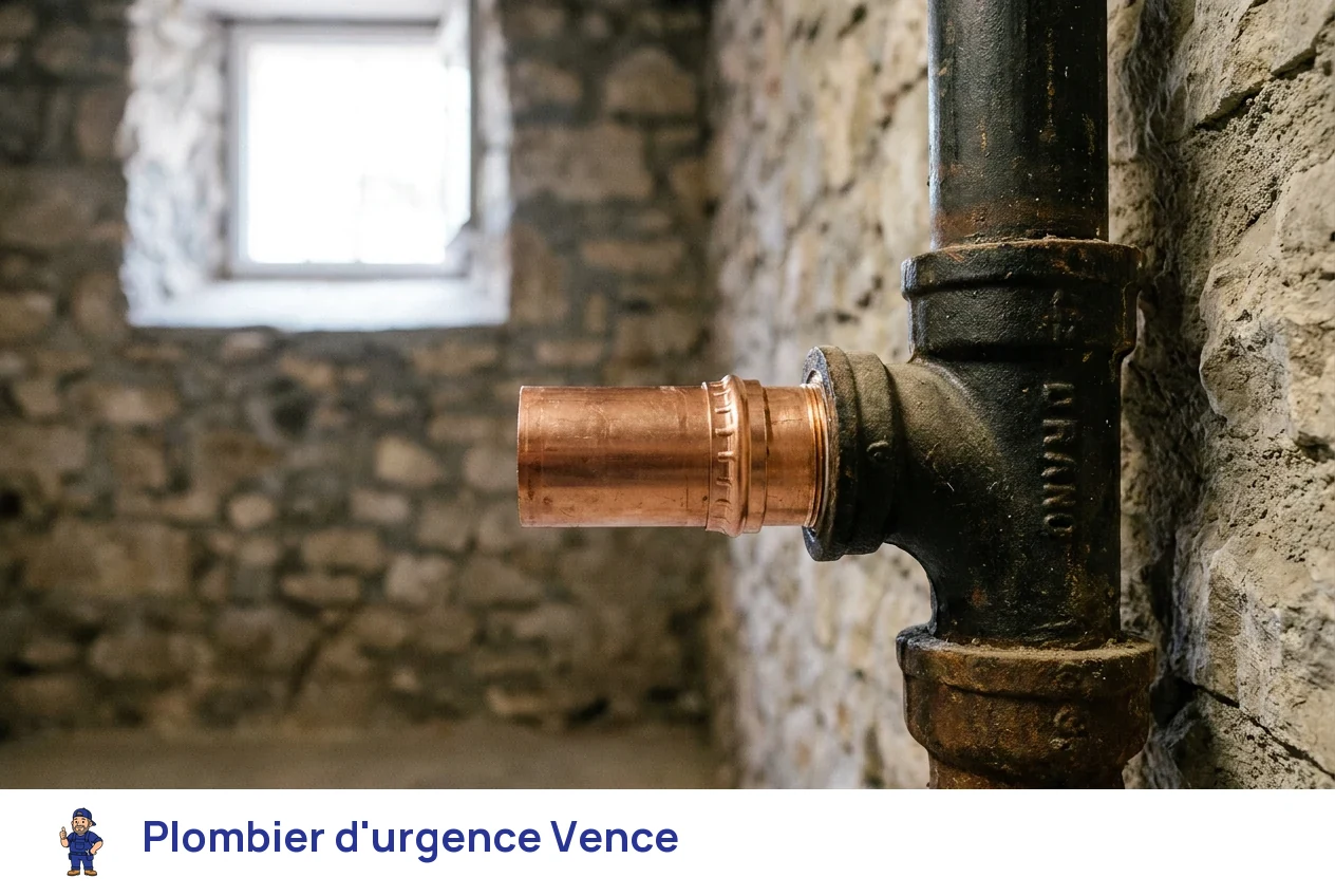 Plombier d'urgence à Vence