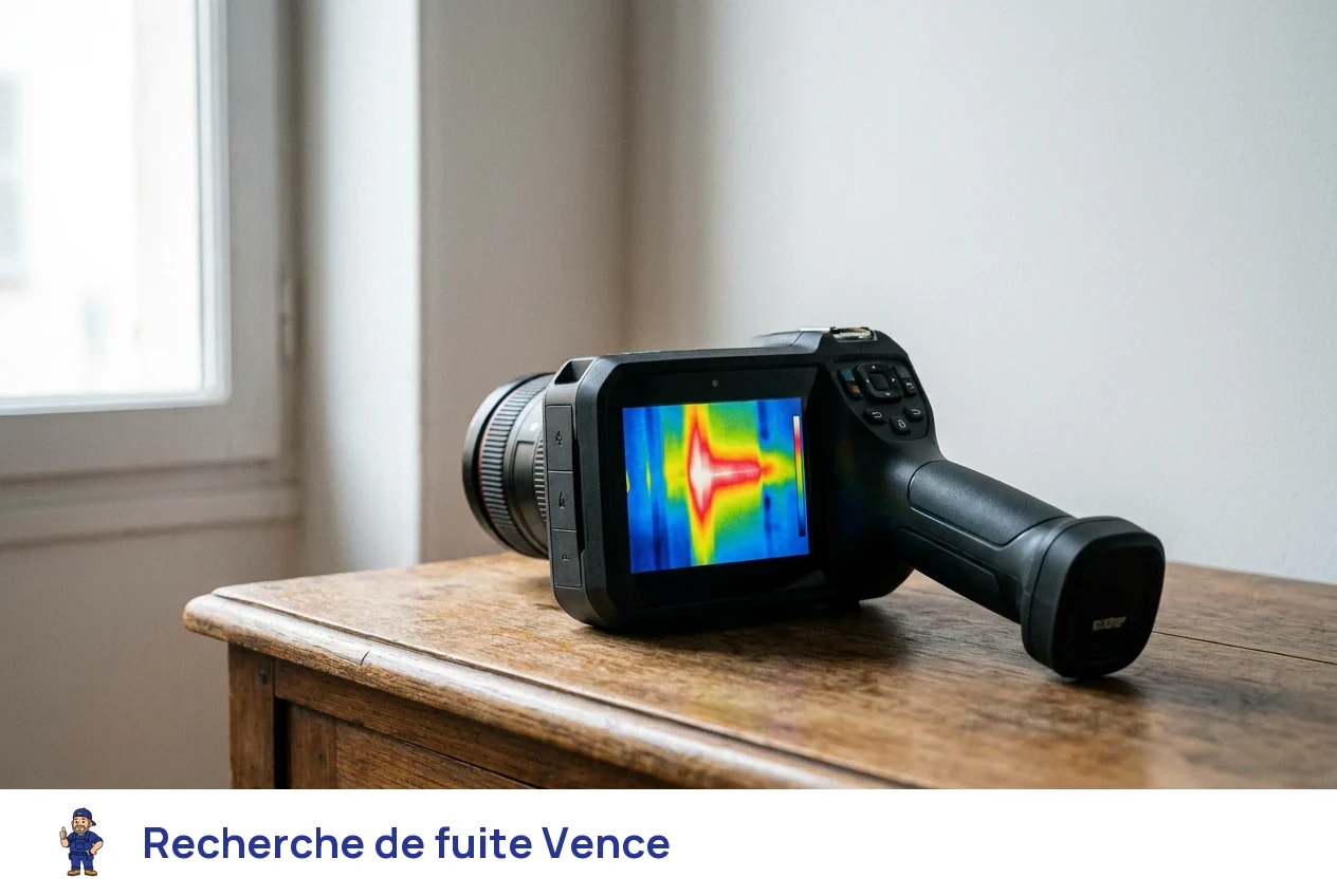 Recherche de fuite à Vence
