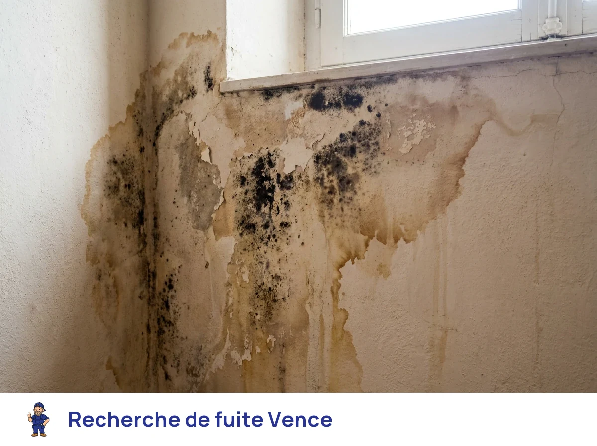 Recherche de fuite à Vence