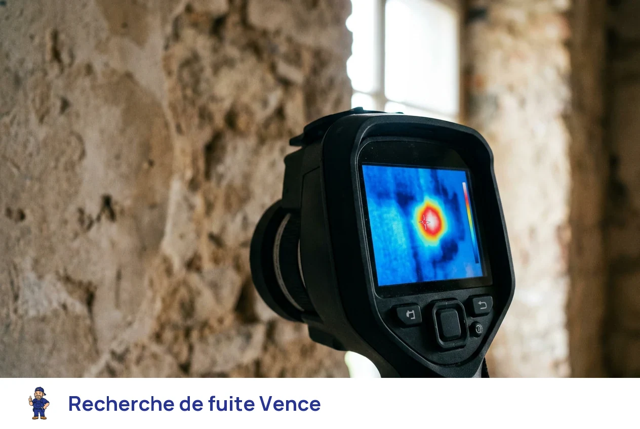 Recherche de fuite à Vence