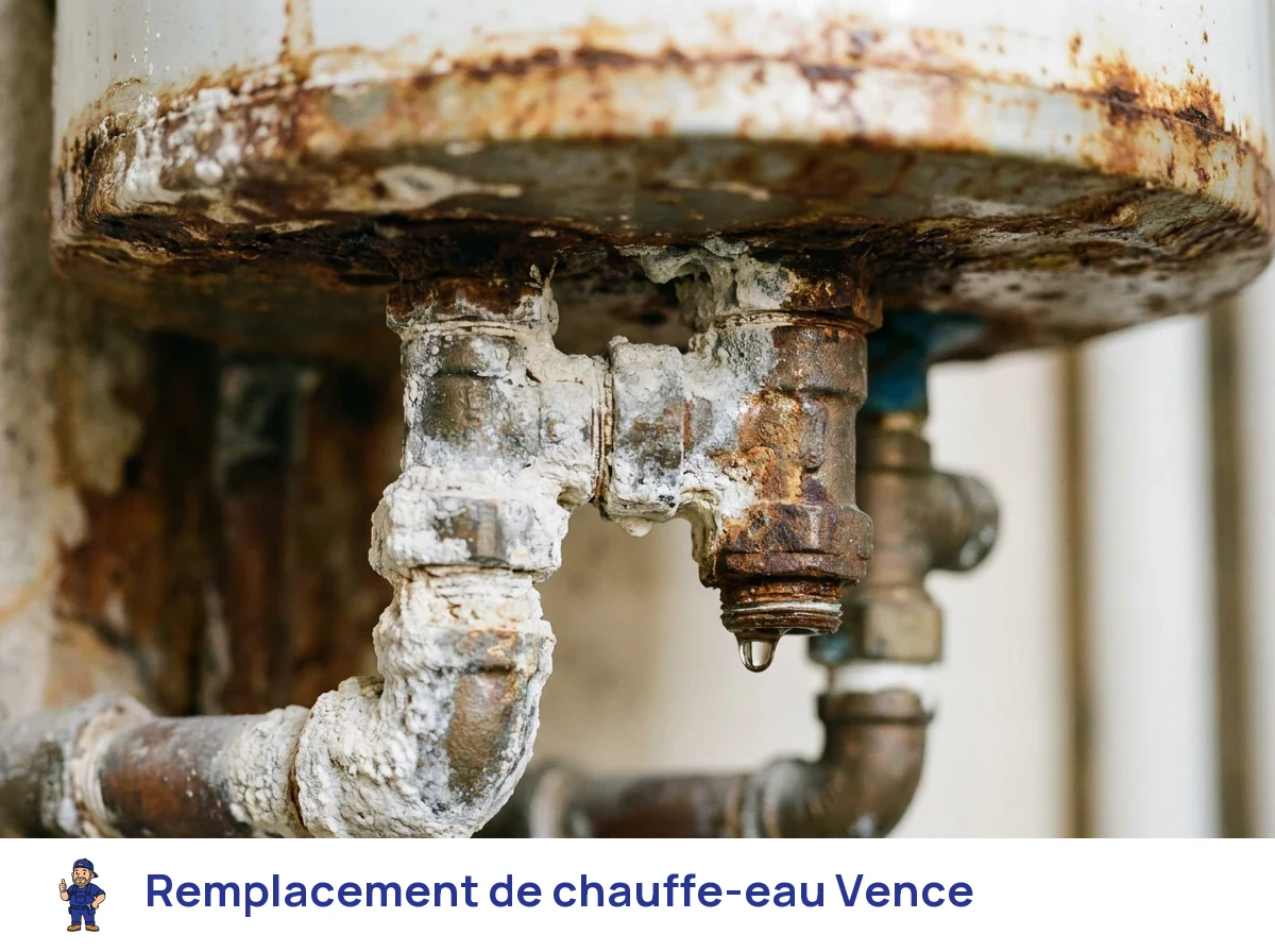 Remplacement de chauffe-eau à Vence