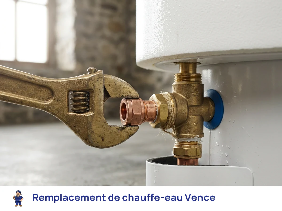 Remplacement de chauffe-eau à Vence