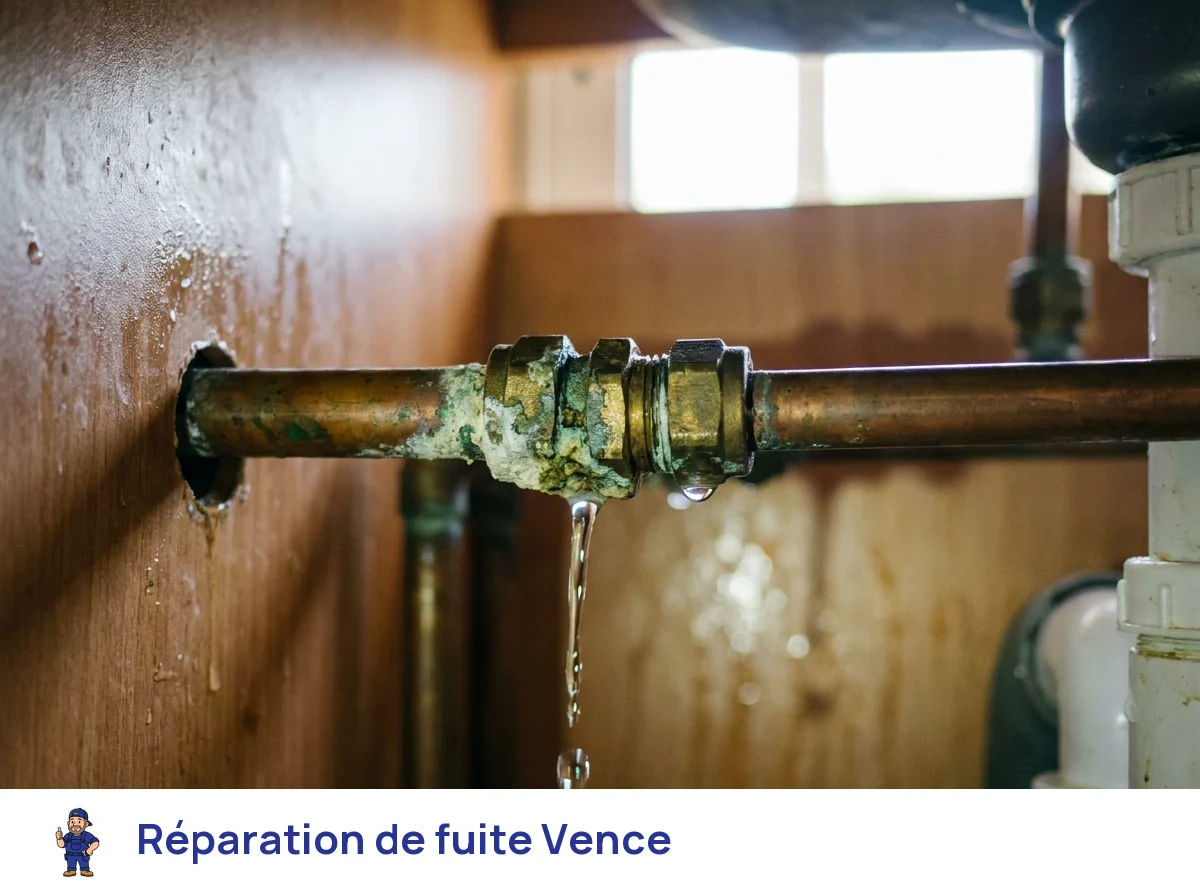Réparation de fuite à Vence
