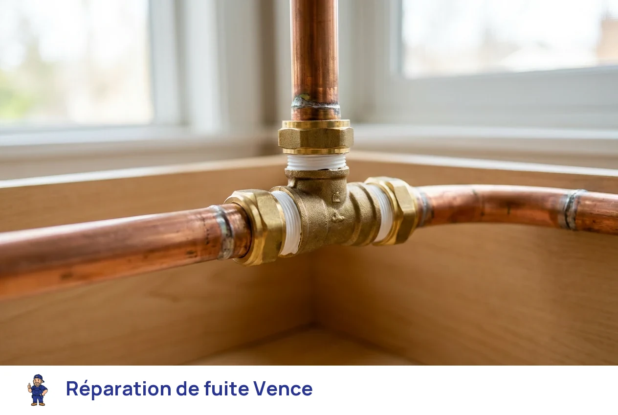 Réparation de fuite à Vence
