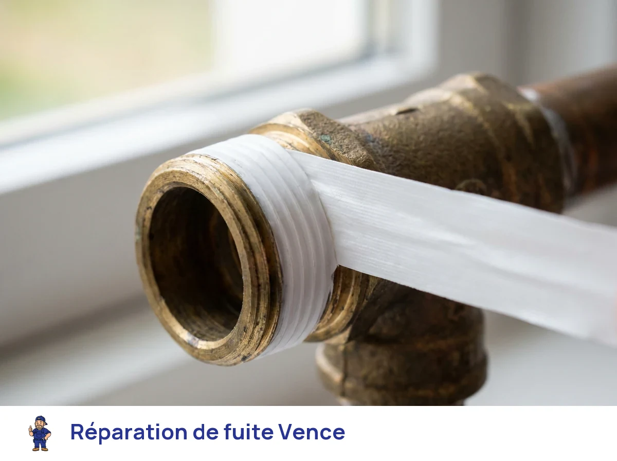 Réparation de fuite à Vence